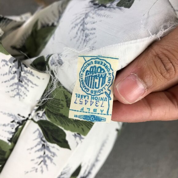 NEW Vintage Monte Carlo Floral Casual Dress size 14 1/2 - Picture 4 of 12